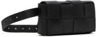 Bottega Veneta Black Cassette Belt Bag