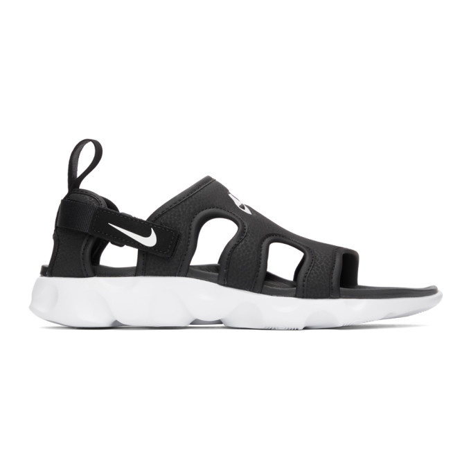 Photo: Nike Black and White Owaysis Sandals