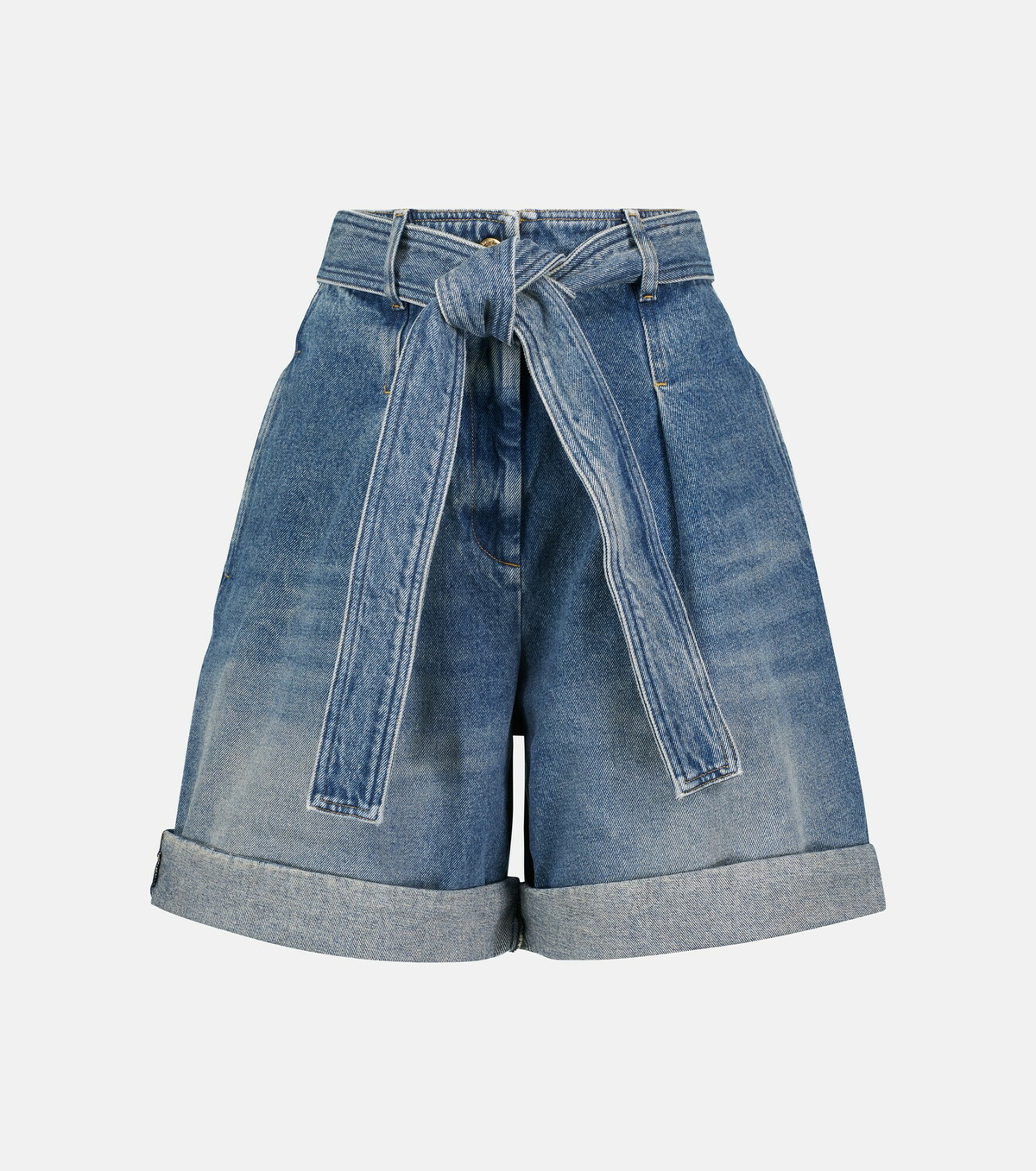 Golden Goose - High-rise denim shorts