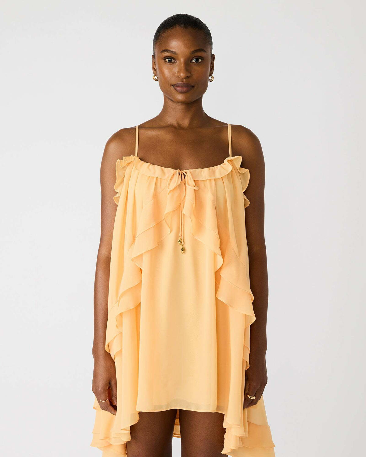 Steve Madden Lorella Dress in Peach