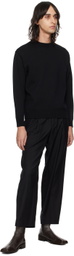 ATON Black Washi Sweater