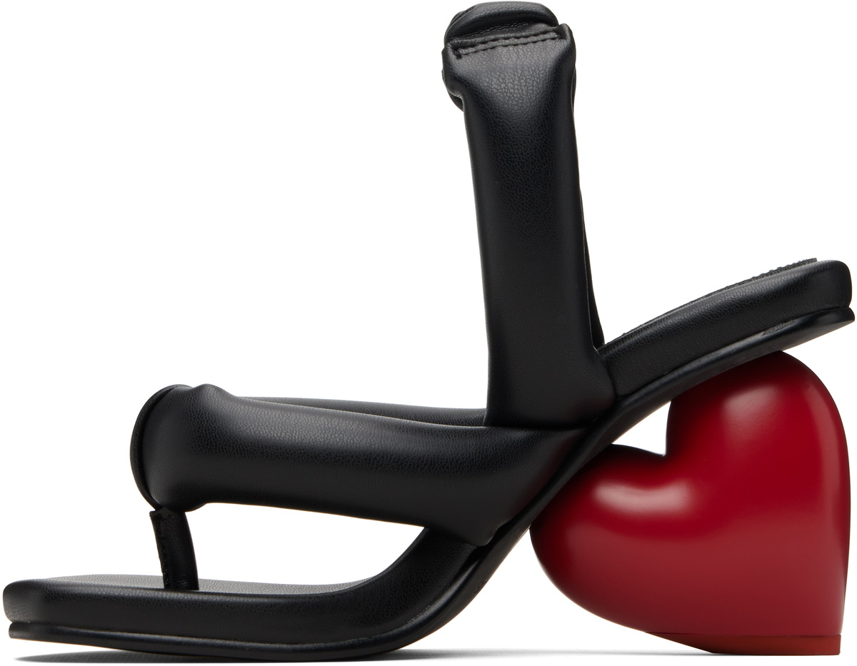 YUME YUME Black Love Heeled Sandals