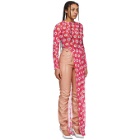 GmbH Pink Badu Mesh Dress