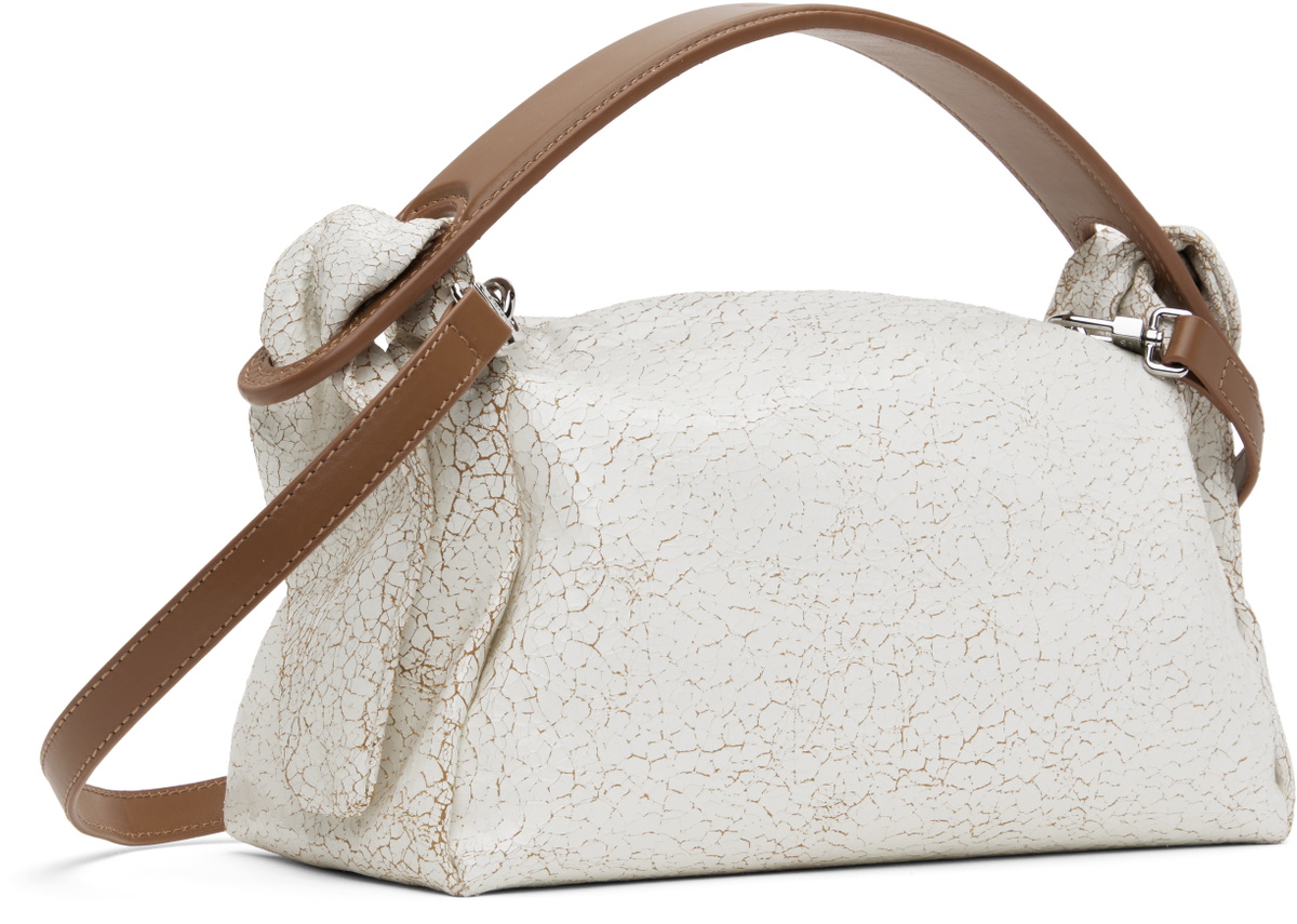 Kenzo White & Brown Kenzo Paris Furoshiki Bag Kenzo