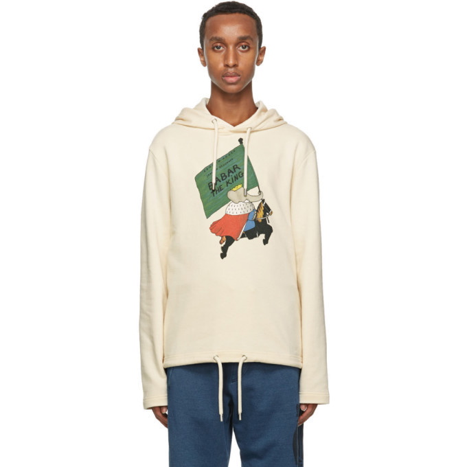 Photo: Lanvin Off-White Babar Edition Printed Hoodie