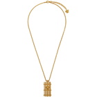 Versace SSENSE Exclusive Gold Medusa Greek Necklace