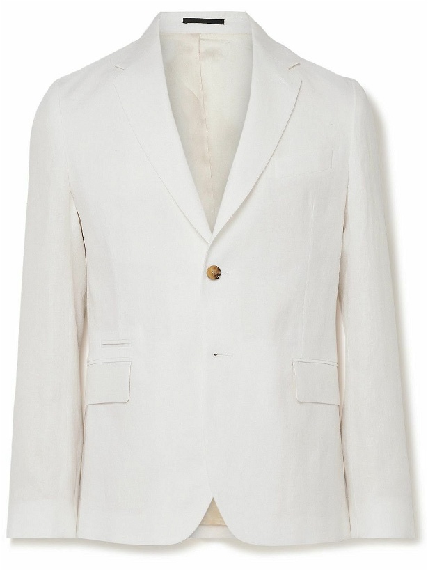Photo: Paul Smith - Soho Slim-Fit Linen Suit Jacket - White