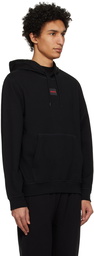 Hugo Black Patch Hoodie