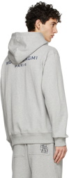 Wooyoungmi Grey Cotton Hoodie