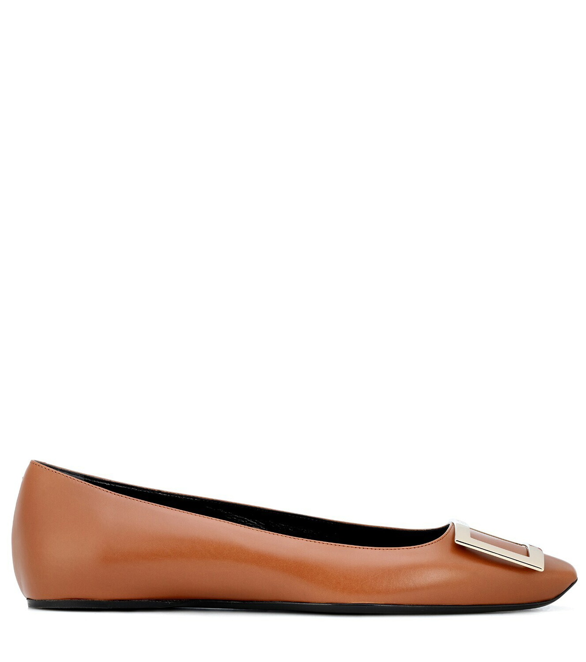 ROGER VIVIER 25S TROMPETTE BALLERINAS 45MM IN IVORY CALFSKIN main image 0