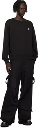 Kenzo Black Kenzo Paris 'KENZO Happy Tiger' Embroidered Sweatshirt