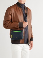 Smythson - Panama Classic Cross-Grain Leather Messenger Bag