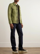 TOM FORD - Peach Cotton-Gabardine Overshirt - Green