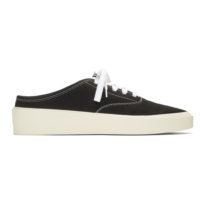 Photo: Fear of God Black Backless Sneakers