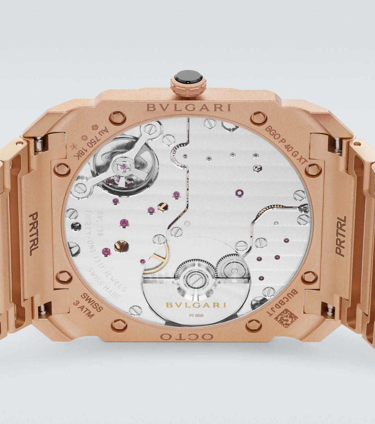 Bvlgari Octo Finissimo 18kt rose gold watch