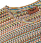 Missoni - Striped Cotton T-Shirt - Multi