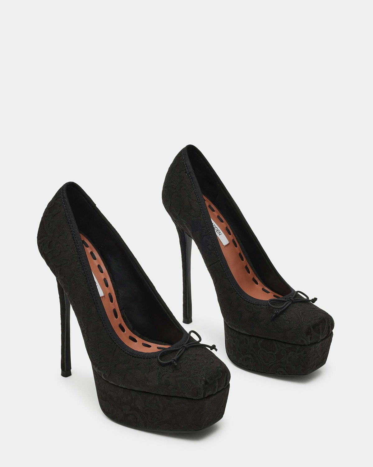 Steve Madden Lythia Heels in Black