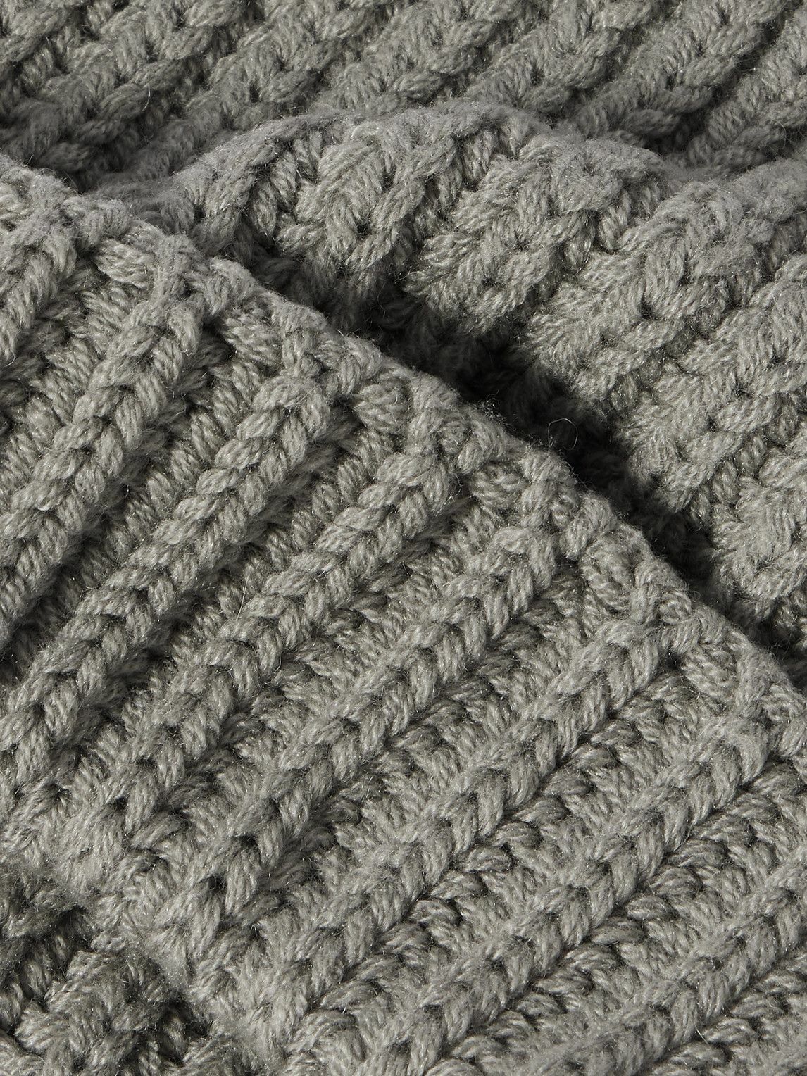Stòffa - Ribbed Cashmere Beanie