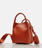 Loro Piana Bale Mini leather tote bag