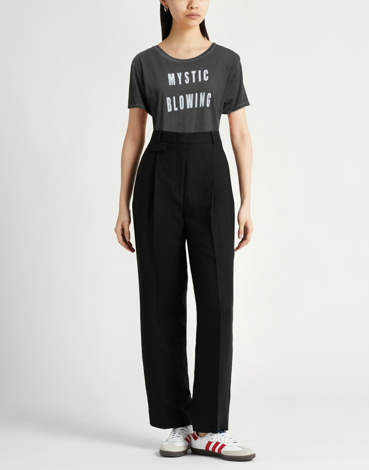 Crossley Womens T-shirt Charcoal