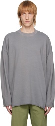 White Mountaineering®︎ Taupe Garment-Dyed Sweatshirt