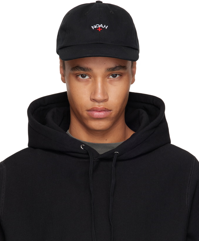 Photo: Noah Black Classic Core Logo 6-Panel Cap