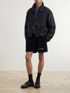 Gallery Dept. - Zuma Straight-Leg Logo-Print Organic Cotton-Jersey Shorts - Black