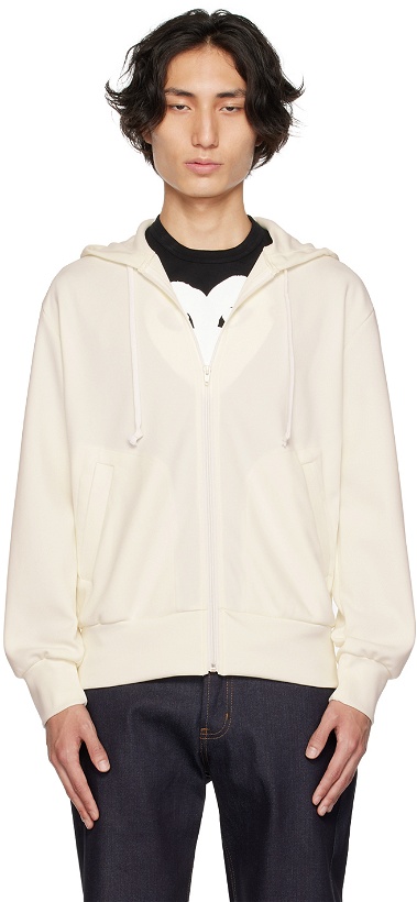 Photo: COMME des GARÇONS PLAY Off-White Invader Edition Hoodie
