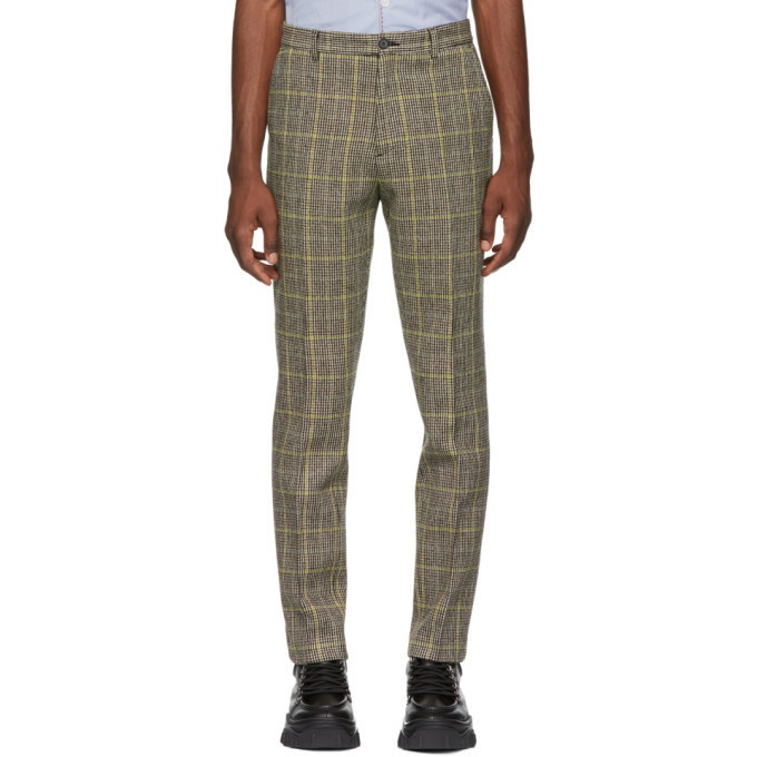 Photo: Kenzo Beige Harris Tweed Trousers