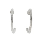 Pearls Before Swine SSENSE Exclusive Silver Loop Earrings