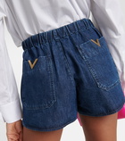 Valentino Chambray denim shorts