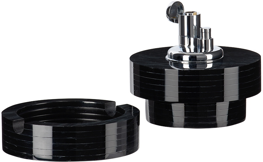 Edie Parker Black Tabletop Lighter