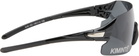 KIMHĒKIM Black Interchangeable Shield Sunglasses