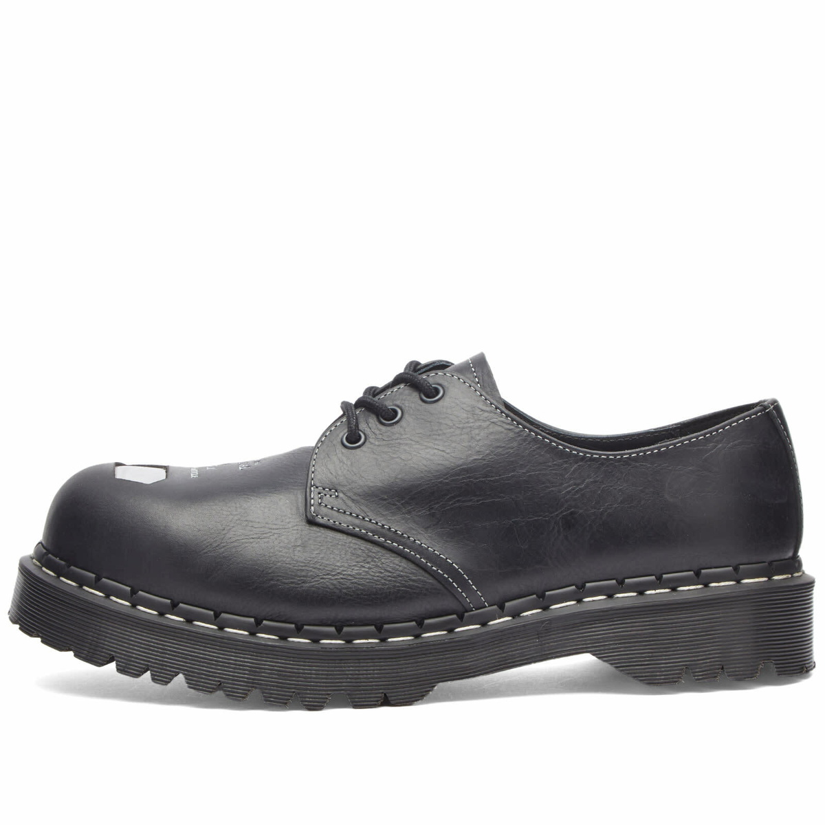 Dr. Martens 1461 黒 レザー DR.MARTENS 1461 “Zip” Black Leather Unisex Oxfords Lace-up