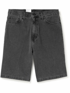 Carhartt WIP - Landon Wide-Leg Denim Shorts - Black
