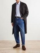 Thom Sweeney - Herringbone Wool Coat - Brown