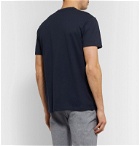 Onia - Johnny Striped Modal and Cotton-Blend Jersey T-Shirt - Blue