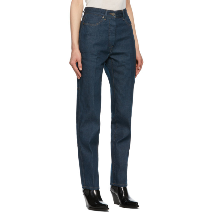 Lemaire Blue Fitted Jeans Lemaire