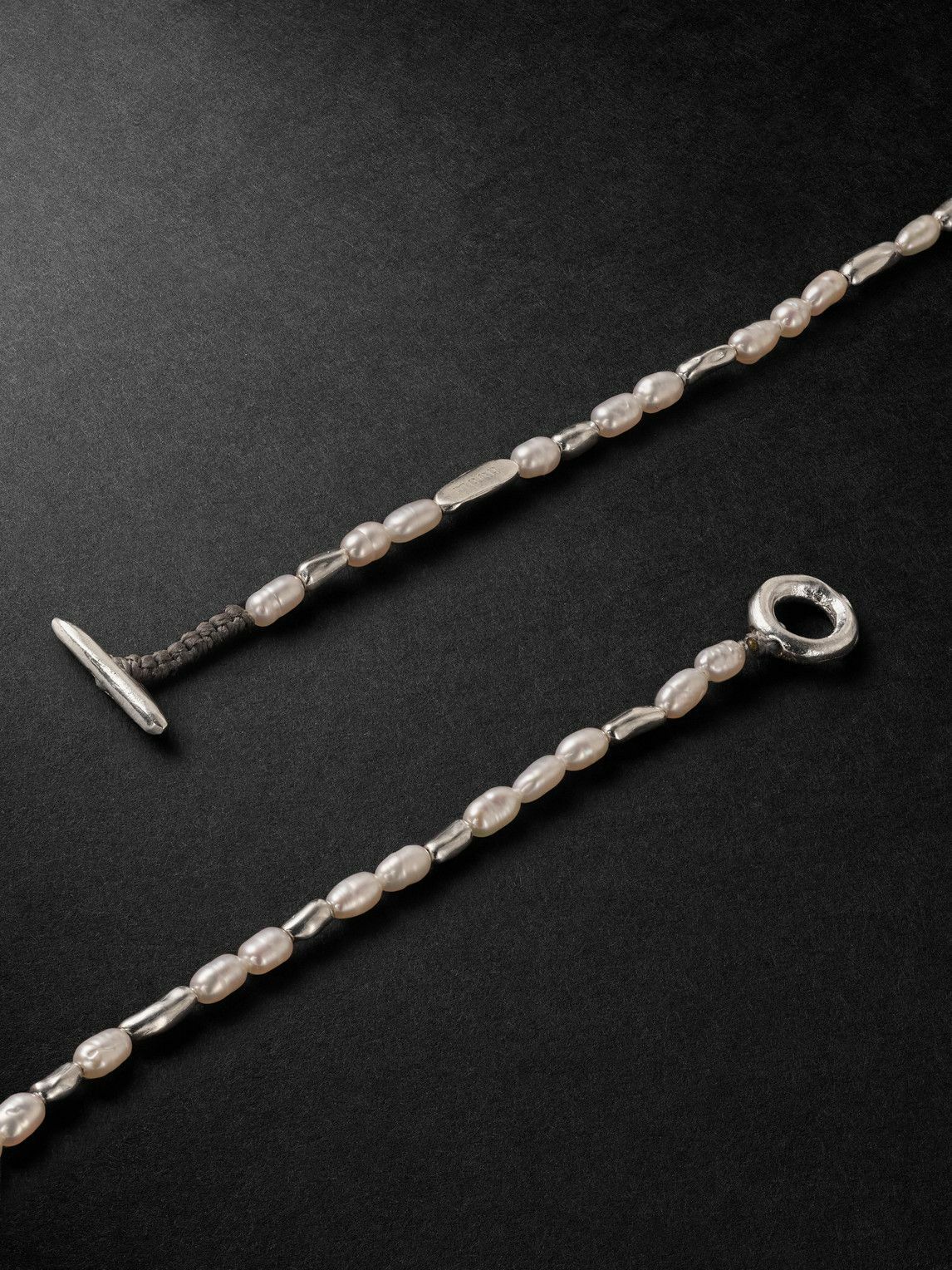 M. Cohen - Hokkaido Sterling Silver Pearl Beaded Necklace