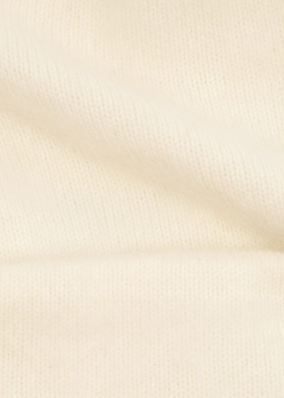 Vince Brushed Cashmere Beanie - Sand - One Size