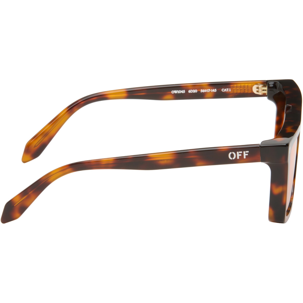 Off-White Brown Bridgeport Sunglasses