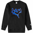 Puma x P.A.M. Crew Sweat in Black