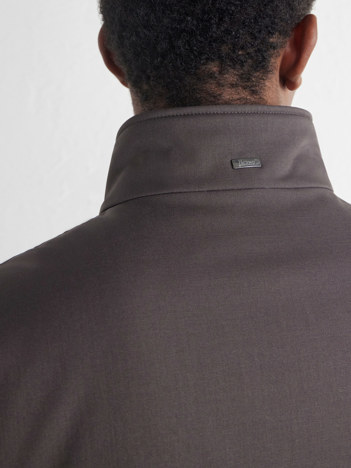 Herno - Padded Twill Bomber Jacket - Brown