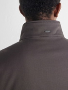 Herno - Padded Twill Bomber Jacket - Brown