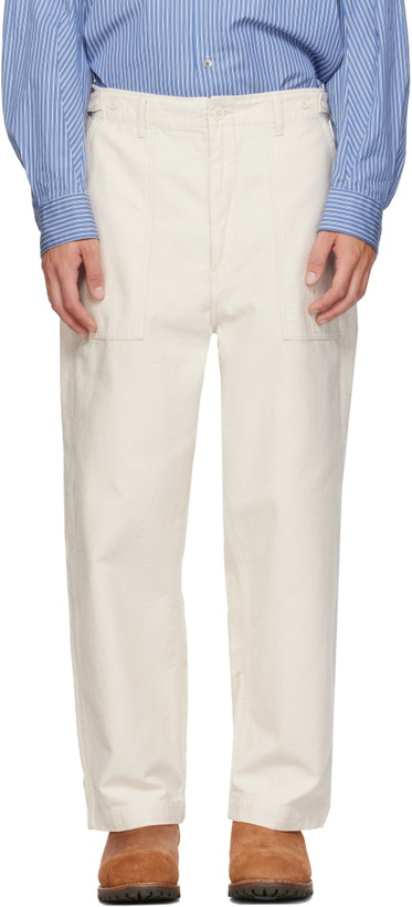 Photo: Ordinary Fits Off-White James Fatigue Trousers