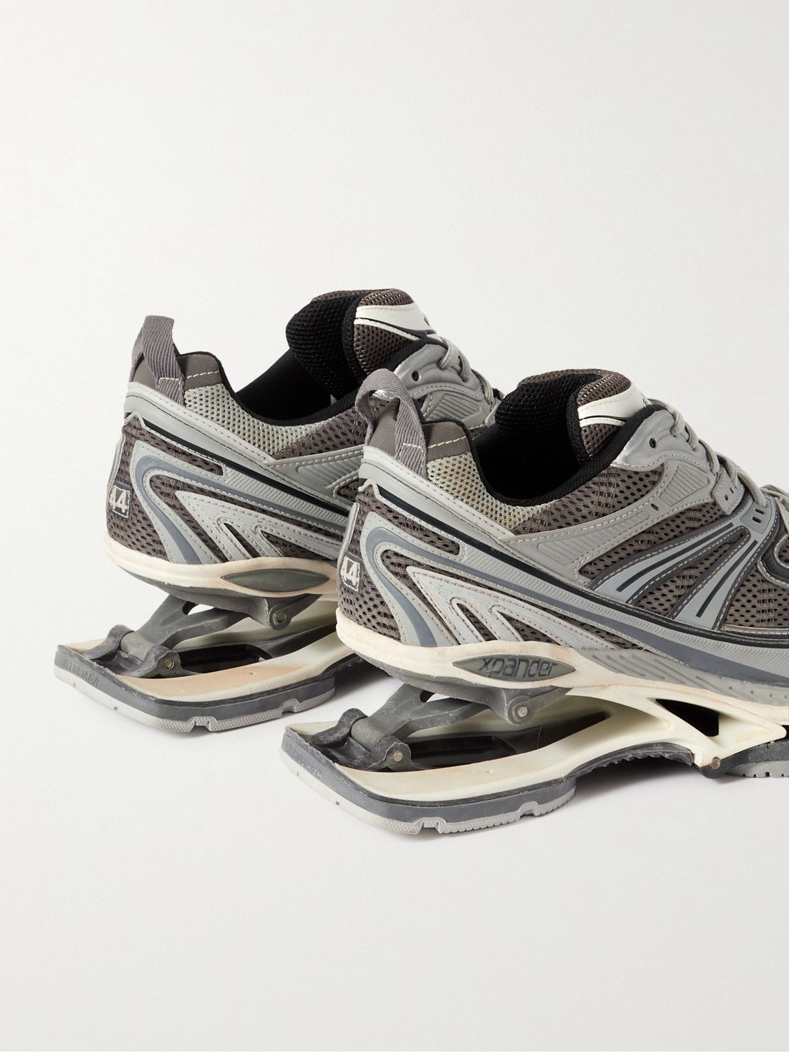 Balenciaga - X-Pander Mesh and Nylon Sneakers - Gray Balenciaga