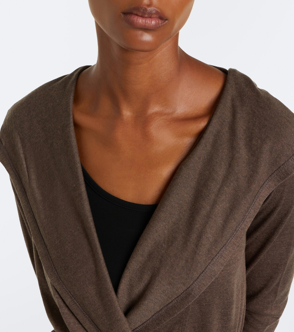 Max Mara Jersey wrap cardigan