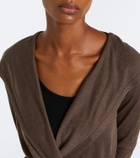 Max Mara Jersey wrap cardigan
