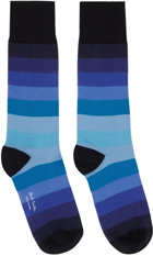 Paul Smith Three-Pack Blue Socks