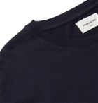 Wood Wood - Logo-Print Organic Cotton-Jersey T-Shirt - Blue